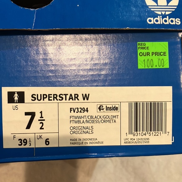 Adidas Superstar Snakeskin 'Cloud White' FV3294 womens - Picture 12 of 12